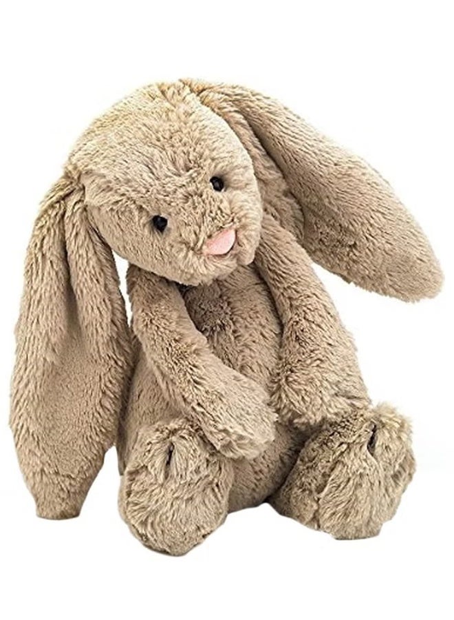 أرنب ناعم ذو أذنين مقطعتين، لعبة فاخرة جميلة بحجم 36 سم - Image 1
