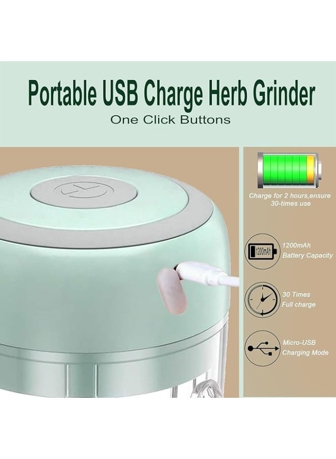 joybuy Baby Food Machine, Mini Garlic Stirrer-Electric Small Food Processor With USB Rechargeable - Image 2