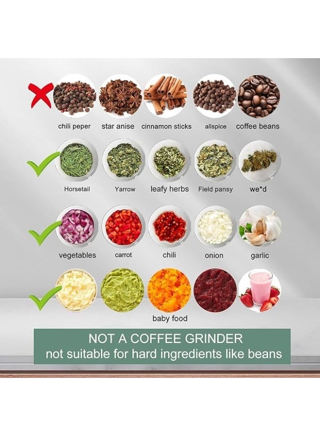 joybuy Baby Food Machine, Mini Garlic Stirrer-Electric Small Food Processor With USB Rechargeable - Image 4