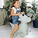 Kindsgut Bouncy Animal Hopper Dino for Children Designed in Germany Playful and Modern Colors air Pump Included Indoors and Outdoors - Image 4