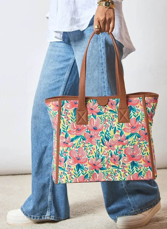 تشومباك Teal by Chumbak Sunshine State Everyday Tote