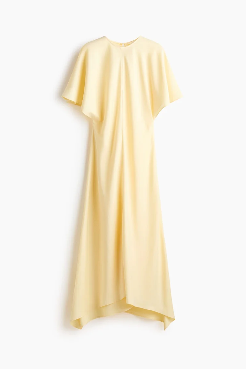 H&M Satin midi dress