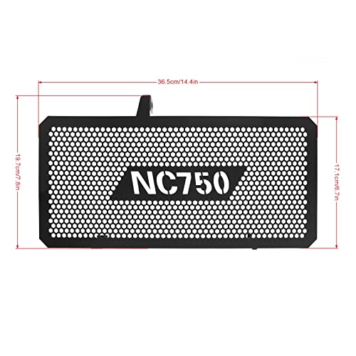 BAIONE حماية رادياتير دراجة نارية من وورلد موتوب بديل لهوندا NC750 NC750X NC750S NC 750X 2014-2021 غطاء واقي من الألمنيوم للرادياتير - Image 4
