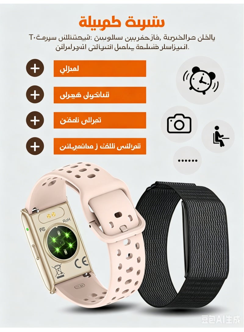 سوار تعقب اللياقة البدنية الذكي للرجال والنساء، مراقب النشاط والصحة مع معدل ضربات القلب، SpO2، تتبع النوم، وأكثر من 170 وضع رياضي - Image 3