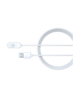 ARLO Indoor Magnetic Charging Cable - Arlo Certified Accessory - 8 ft, Works with Arlo Pro 5S 2K, Pro 4, Pro 3, Pro 4 XL, Ultra 2, Ultra, Ultra 2 XL, Go 2 and Floodlight Cameras, White - VMA5000C  - Image 1