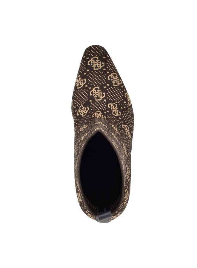 Guess Women's YONEL Ankle Boot, Brown Multi 210, 8.5 - Image 2