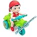 Tipmant Baby Toddler Electric Tricycle Toy Motorcycle Vehicle Stunt Performance Music Luminous Lights Kids Birthday Gifts RedBoy - Image 2