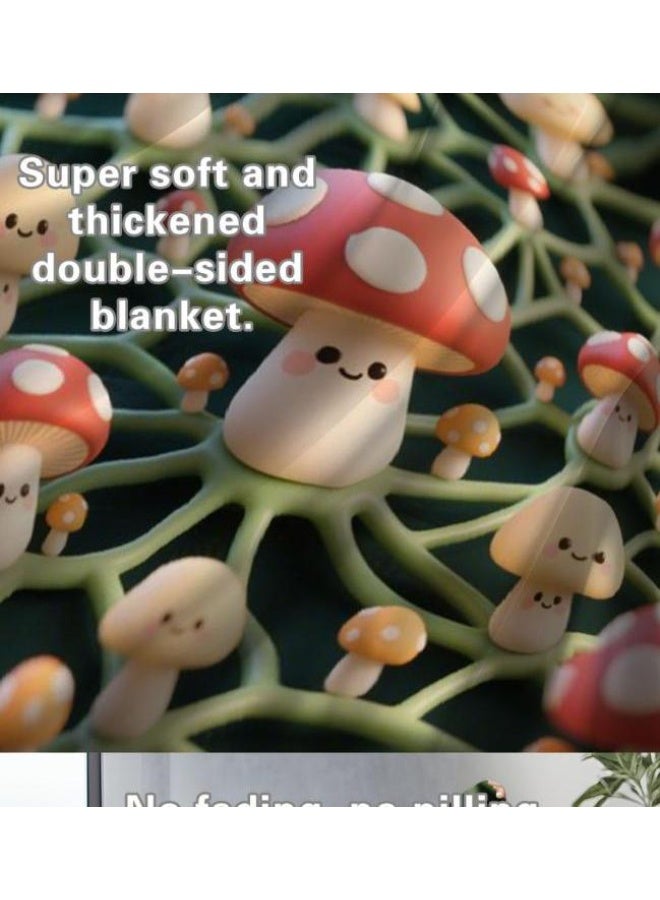 عام بطانية رقيقة من الفانيلا (حرارة ومريحة، ومناسبة للنوم واستخدام اللعبة والغبار والرمل) 150 سم * 200 سم - 930 - Image 5