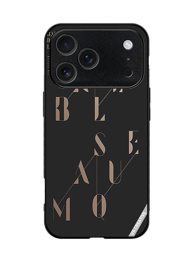 VR CREATIVE Protective Case Cover For Apple iPhone 17 Pro Ballet Masque Design Multicolour