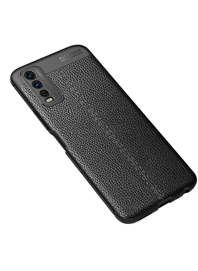 erorex Case For VIVO Y20 Litchi Texture TPU Shockproof Case - Image 1