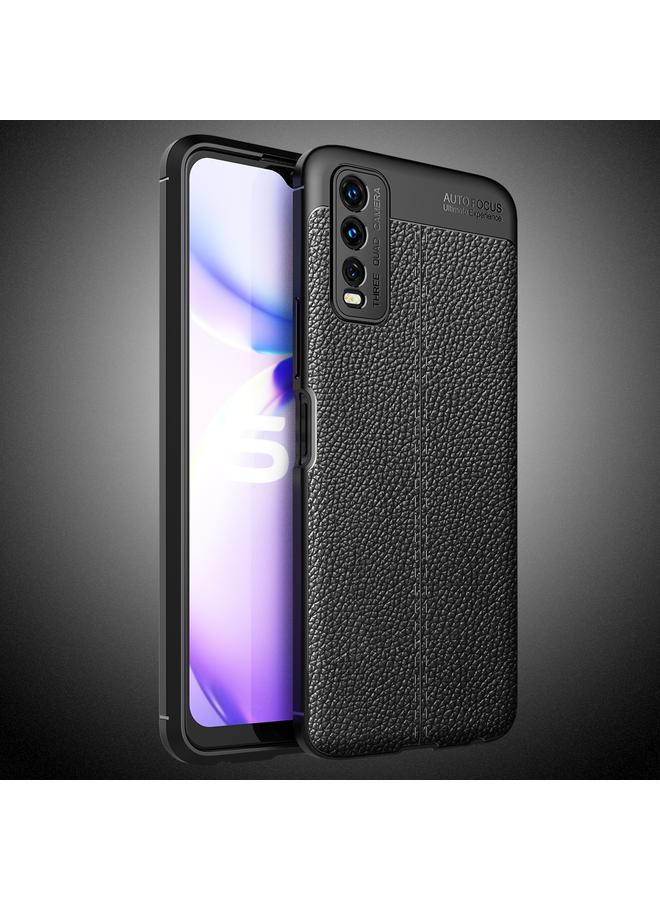 erorex Case For VIVO Y20 Litchi Texture TPU Shockproof Case - Image 2