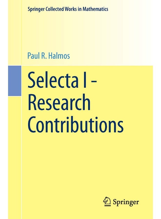 Selecta I - Research Contributions 