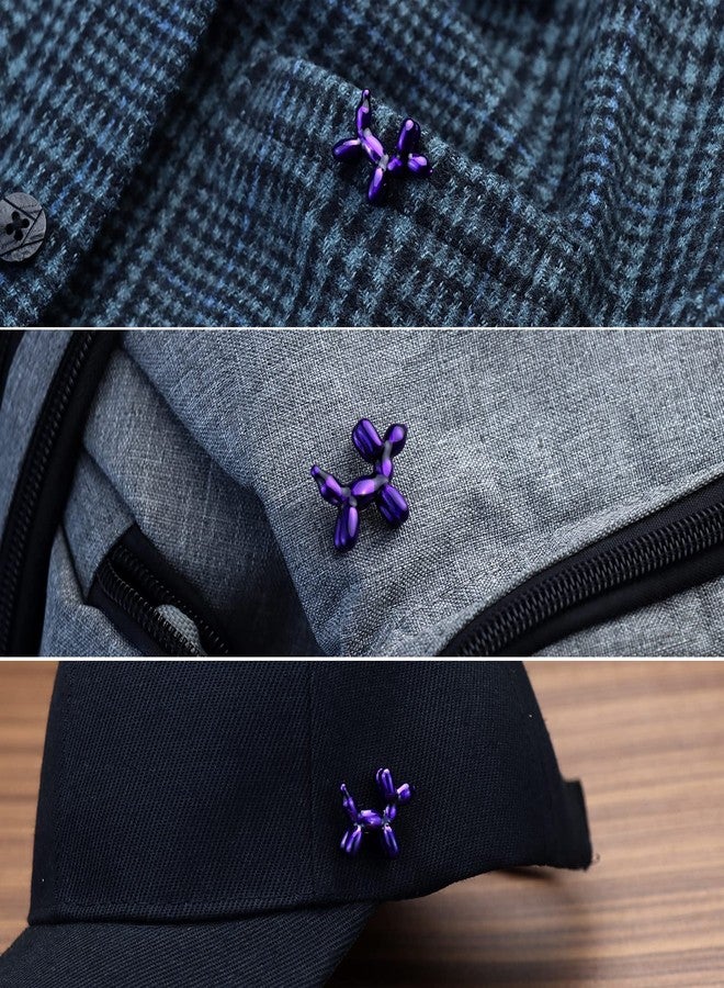 هاوسن دبابيس مينا مبتكرة من هاوسون لتزيين الملابس وحقائب الظهر، هدية رائعة، دبوس زينة مرح للسترة للمراهقين من الجنسين، بروش معدني على شكل جرو - Image 3