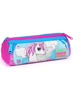 CORAL HIGH Unicorn Patterned Nutrition School Bag Pen Holder + Steel Thermos  - Image 4