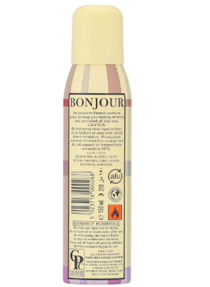 Xavier  Bonjour Deodorant Spray – For Women 150ml - pzsku/ZB495724B66183AFD8416Z/45/_/1739024068/f0a4a5dc-a0a9-4a7e-9465-13986c628831