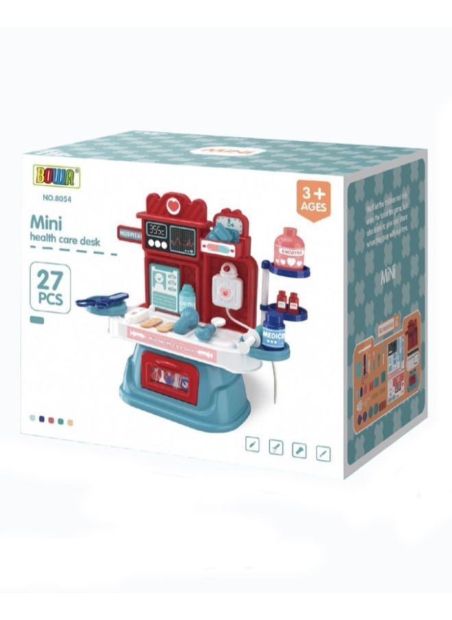 BOWA - Toy Mini Health Care Desk - 27 Pcs - Image 1