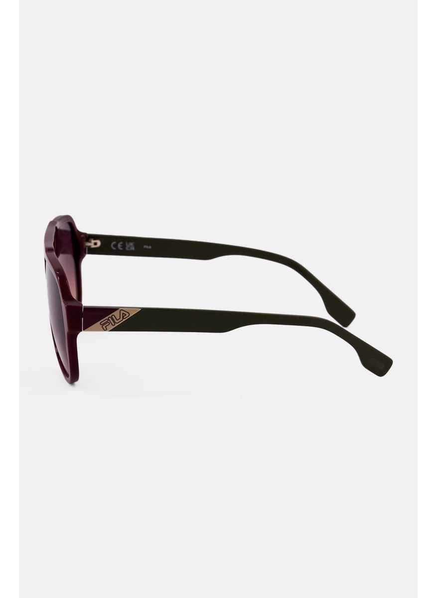FILA Men SFI459 Aviator Sunglasses, Brown  - Image 3