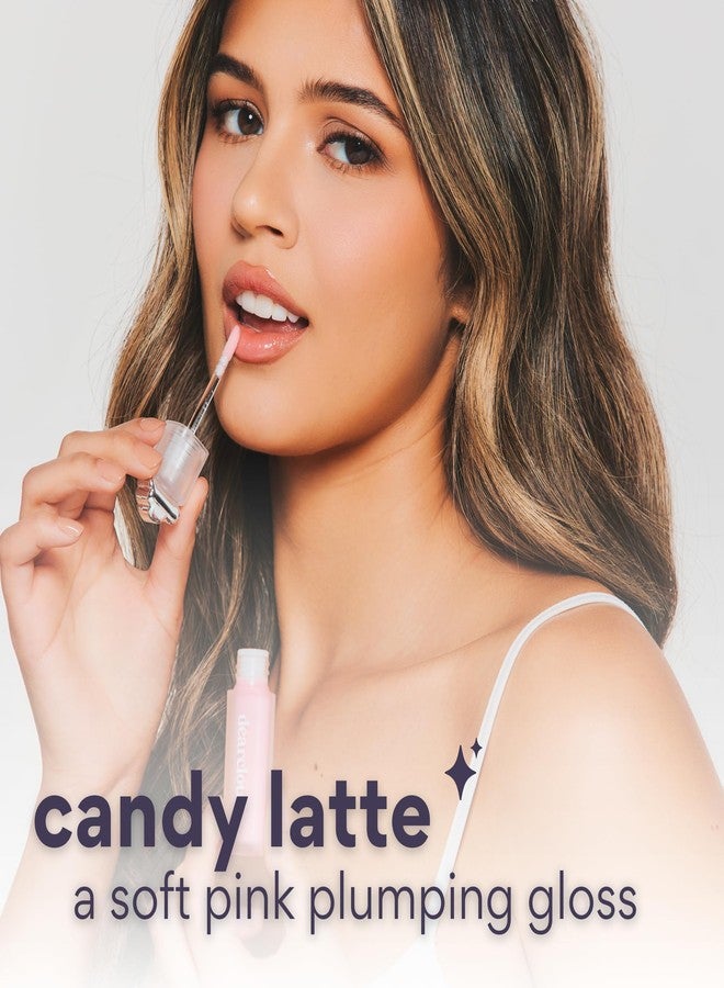 dearcloud Super Jelly Lip Plumper – Lip Gloss Plumper with Hyaluronic Acid & Capsicum – Plumping Lip Gloss for Women - Candy Latte (.13 fl oz oz) - Image 4