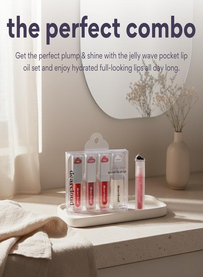 dearcloud Super Jelly Lip Plumper – Lip Gloss Plumper with Hyaluronic Acid & Capsicum – Plumping Lip Gloss for Women - Candy Latte (.13 fl oz oz) - Image 5