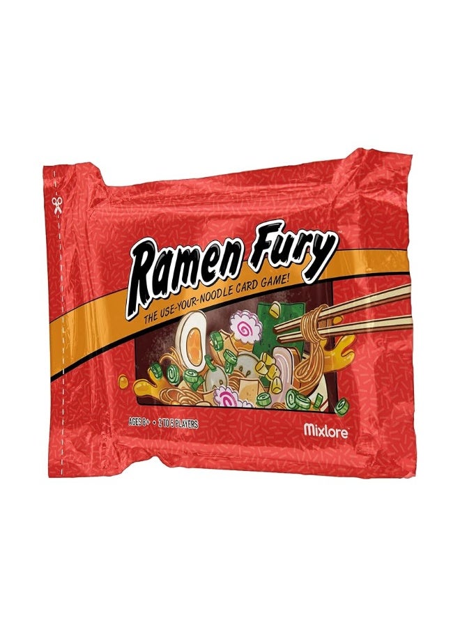 Mixlore Ramen Fury Card Game | Take-Out Themed Strategy Game | Fun Family Game for Adults and Kids | Ages 8+ | 2-5 Players | Average Playtime 30 Minutes | Made - Image 5