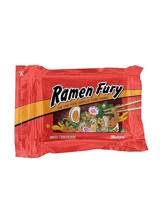 Mixlore Ramen Fury Card Game | Take-Out Themed Strategy Game | Fun Family Game for Adults and Kids | Ages 8+ | 2-5 Players | Average Playtime 30 Minutes | Made - Image 3
