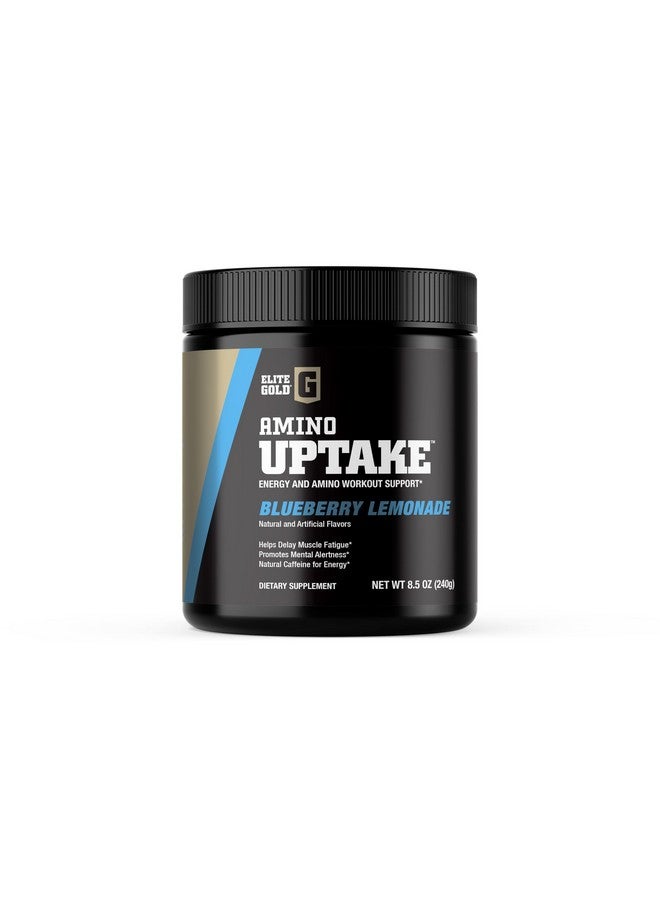 Complete Nutrition Elite Gold Amino Uptake, Blueberry Lemonade, Amino Energy, Hydration, Beta Alanine, Energy Drink, Beta Alanine, L Citrulline, 8.46 oz Tub (30 Servings) - Image 1