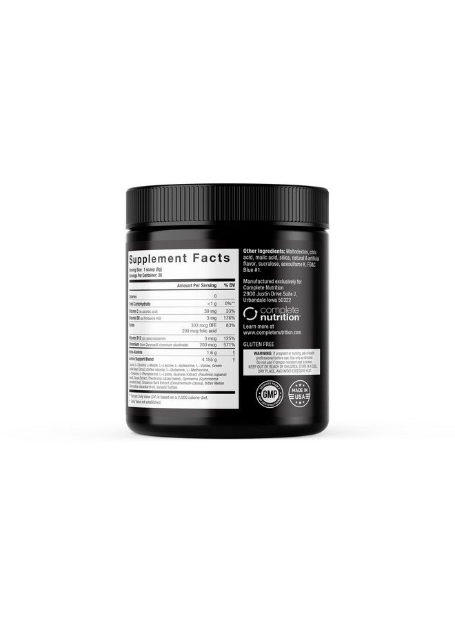 Complete Nutrition Elite Gold Amino Uptake, Blueberry Lemonade, Amino Energy, Hydration, Beta Alanine, Energy Drink, Beta Alanine, L Citrulline, 8.46 oz Tub (30 Servings) - Image 2