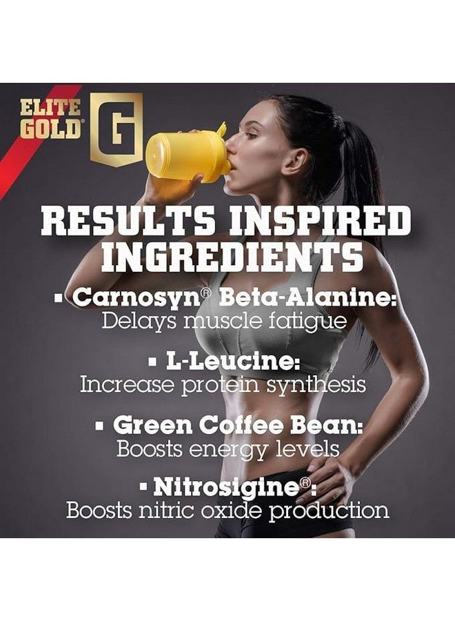 Complete Nutrition Elite Gold Amino Uptake, Blueberry Lemonade, Amino Energy, Hydration, Beta Alanine, Energy Drink, Beta Alanine, L Citrulline, 8.46 oz Tub (30 Servings) - Image 5