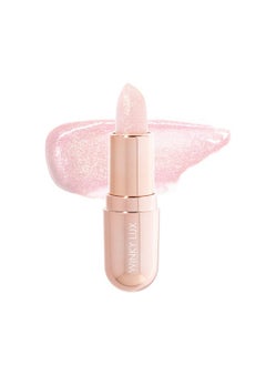 Winky Lux Glimmer Balm Ph Lip Balm Color Changing Lipstick And Tinted Lip Balm Vegan & Cruelty Free Lip Balm Hydrate & Plump Pink Shimmer Lipstick Rosé  - Image 1