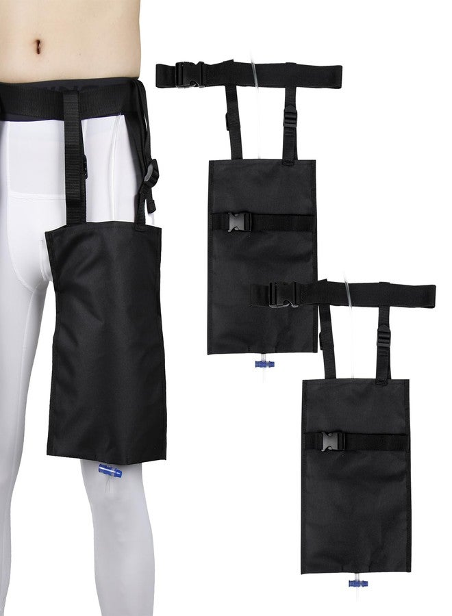 ZXMOBY 3-Way Adjustable Catheter Leg Bag Holder,Waist Leg Straps + Height-Adjustable Pouch for Secure Catheter/Ostomy Care - Secure, Hands-Free Pouch for Men Women - Image 1