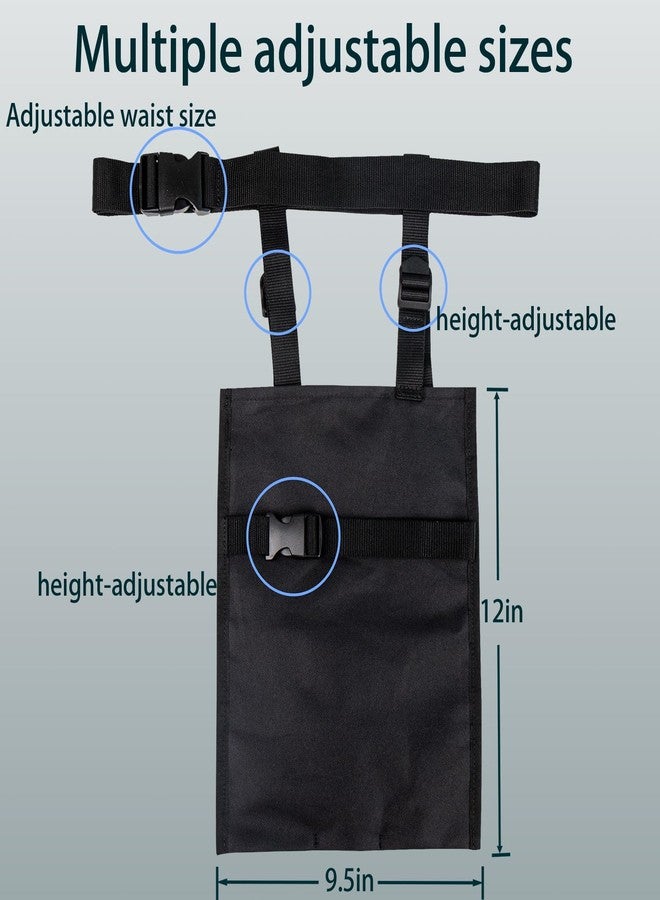 ZXMOBY 3-Way Adjustable Catheter Leg Bag Holder,Waist Leg Straps + Height-Adjustable Pouch for Secure Catheter/Ostomy Care - Secure, Hands-Free Pouch for Men Women - Image 2