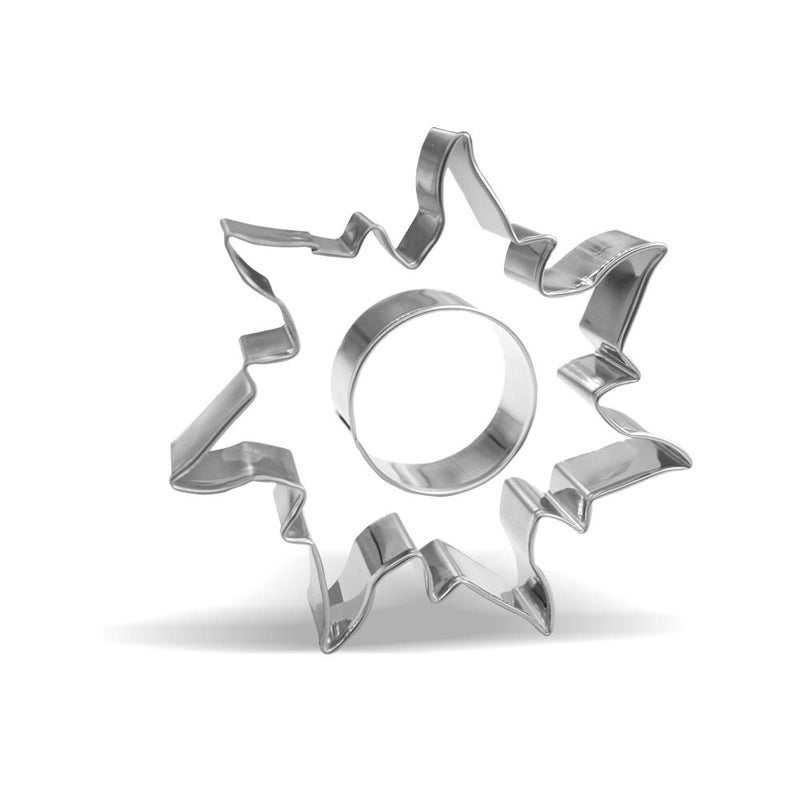 Keewah 4 inch Sun Cookie Cutter - Stainless Steel - Image 1