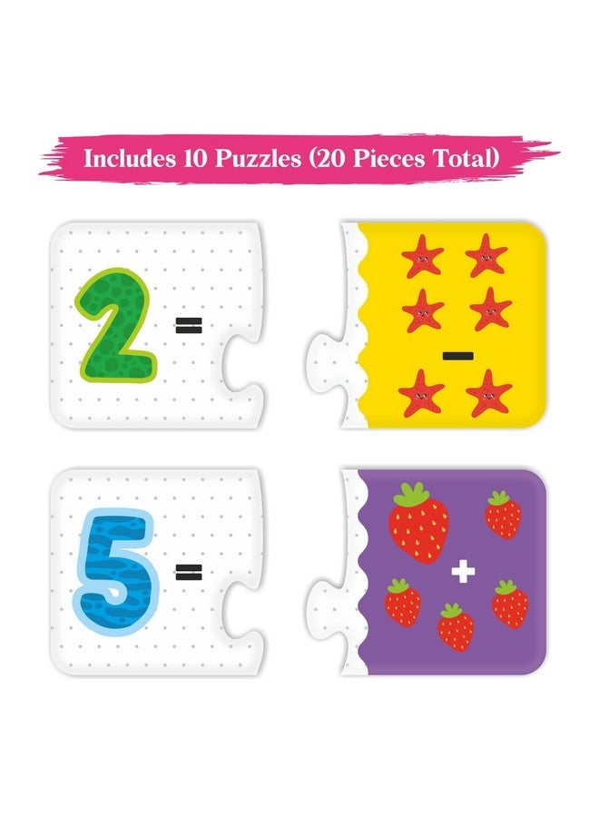 Webby Addition Subtraction 2 Pieces Learning Pack Jigsaw Puzzle, Montessori Early Educational Pre School Puzzle Toys for 3+ Years Kid - Image 2