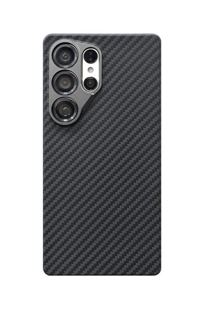 Case for Galaxy S25 Ultra, Slim Protective Cover Aramid Fiber Shockproof /Drop Proof Compatible MagSafe Case