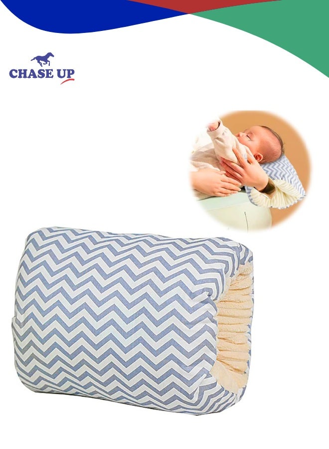 تشيس اب وسادة مهد مريحة، وسادة رضاعة من القطن الناعم لدعم الرضاعة الطبيعية، وسادة ذراع لإطعام الطفل أثناء السفر، محمولة، MF2912 - Image 1