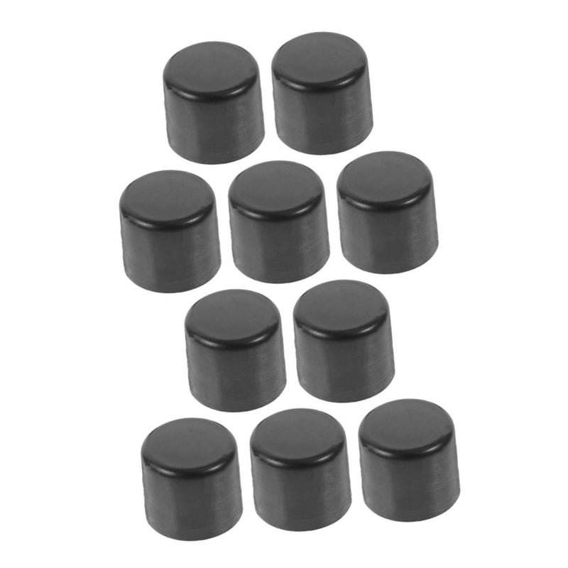 KICHOUSE 10pcs Foosball Table End Caps Plastic for Rods Easy Installation 0.90X0.90X0.80CM - Image 2