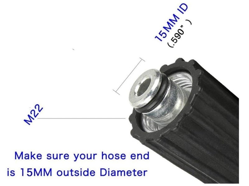FIELDSTAR Premium Quick Connector Rotary Nozzle for Gutter, Sewer & Drain Cleaning | Fits JPT, Starq, Resqtech, Agaro, Shakti & More - Image 3