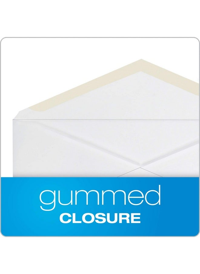 Columbian - 10 Envelopes Gummed Seal Executive Business 41/8 X 91/2 Inches White 500 Per Box (Co125) - Image 1