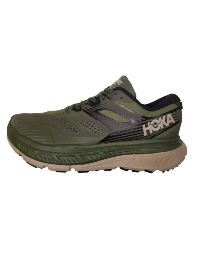 Hoka lightweight Men's Shoes, Sneakers - Dark Green - Image 2
