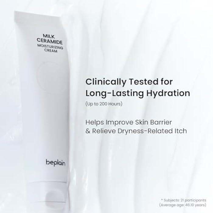 beplain Milk Ceramide Moisturizing Cream for face | Facial Cream for Glowy & Hydrating Skin | Suitable for sensitive & dry skin | Korean skin care | Kbeauty (1.69 fl oz/ 50ml) - Image 3