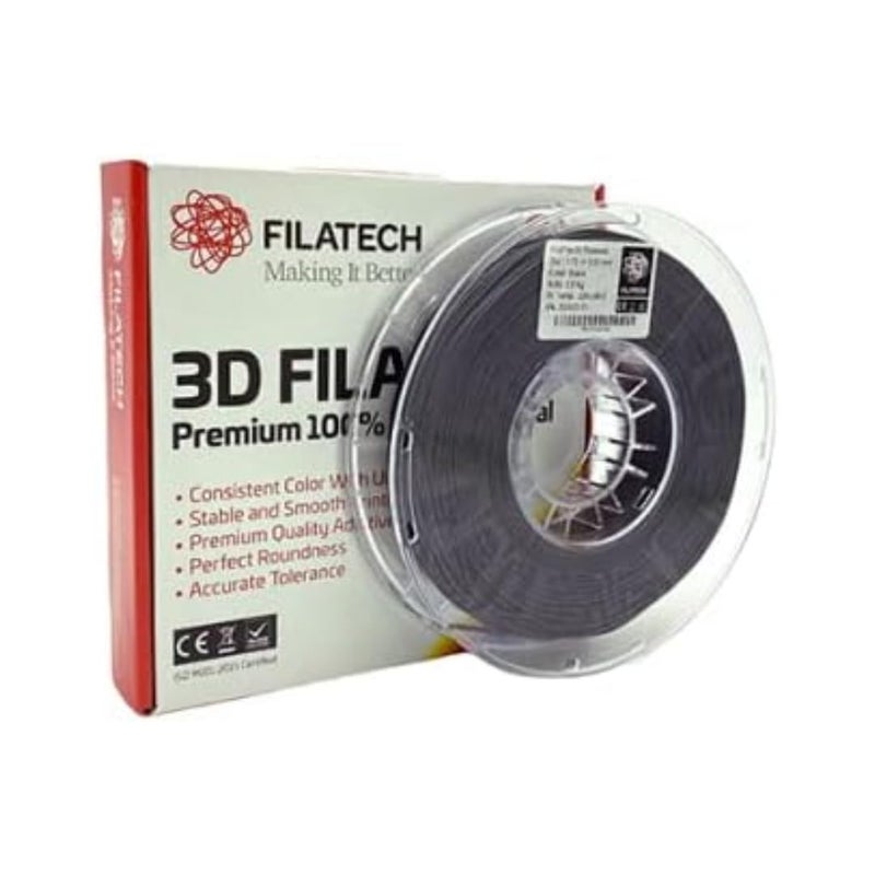 Filatech FilaFlexible 30 TPEE Based Engineering 3D Printer Filament175mm 003mm 05KG Spool TPU Superrior Made in UAE Black - Image 2