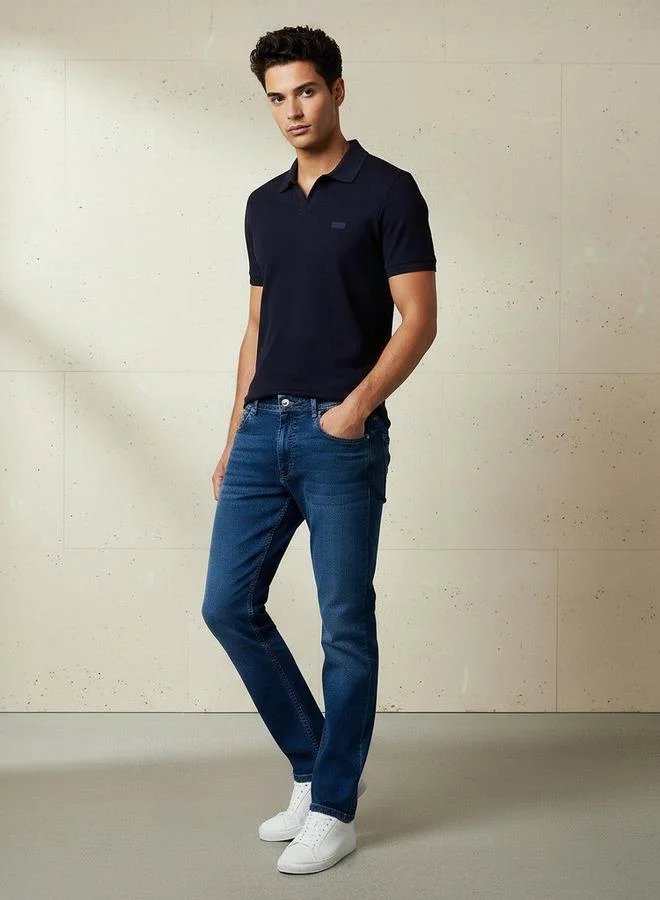 لي كوبر جينز لي كوبر رجالي بقصة ضيقة وخصر متوسط