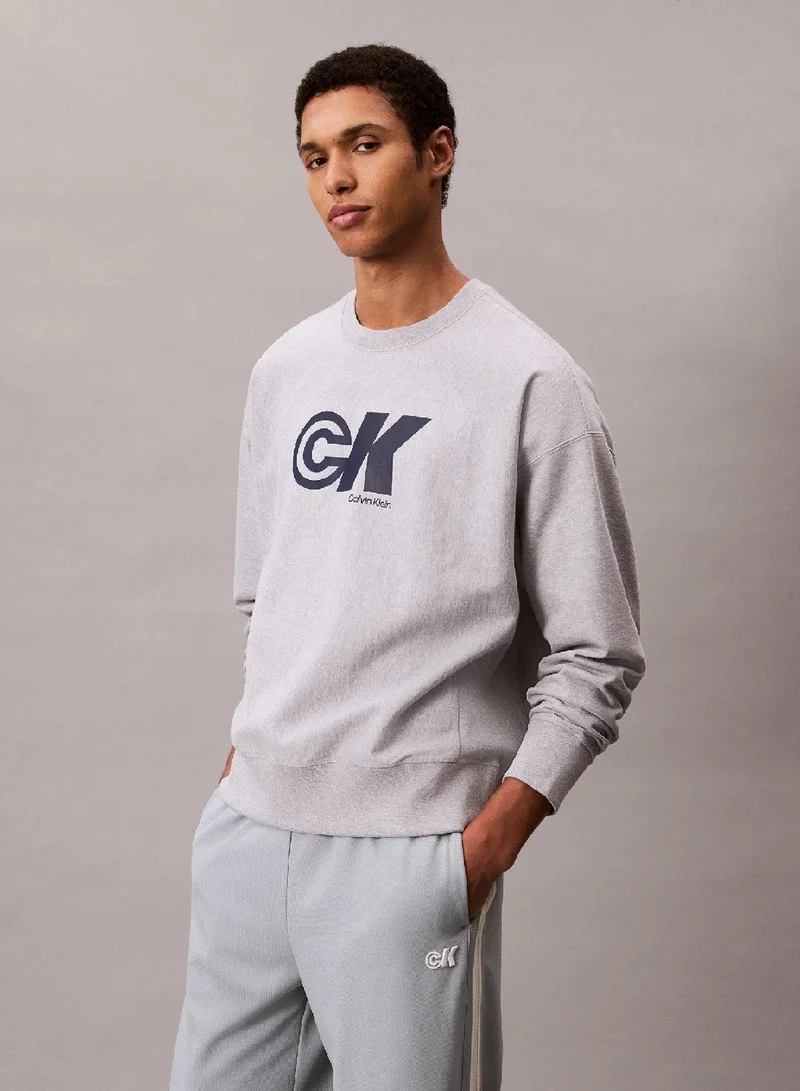 Relaxed Graphic Logo Sweatshirt