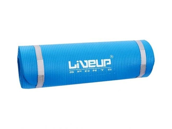 LiveUp NBR Mat-Bu Yoga Mat - Blue