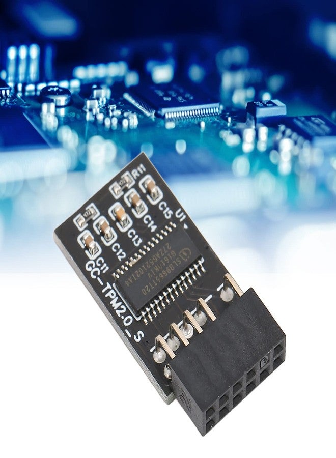 Yoidesu TPM 2.0 Encryption Security Module Compatible with Remote Card 11 Upgrade LPC TPM2.0 Module 12 pin for Motherboards - Image 4