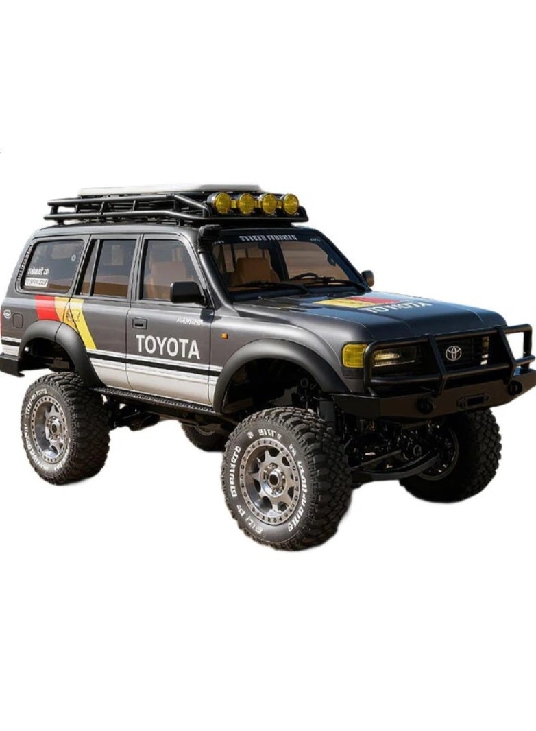 LC80 Land Cruiser Road Crawler R/C Car, 1:12 Scale 4WD Off-Road Vehicle - Image 1