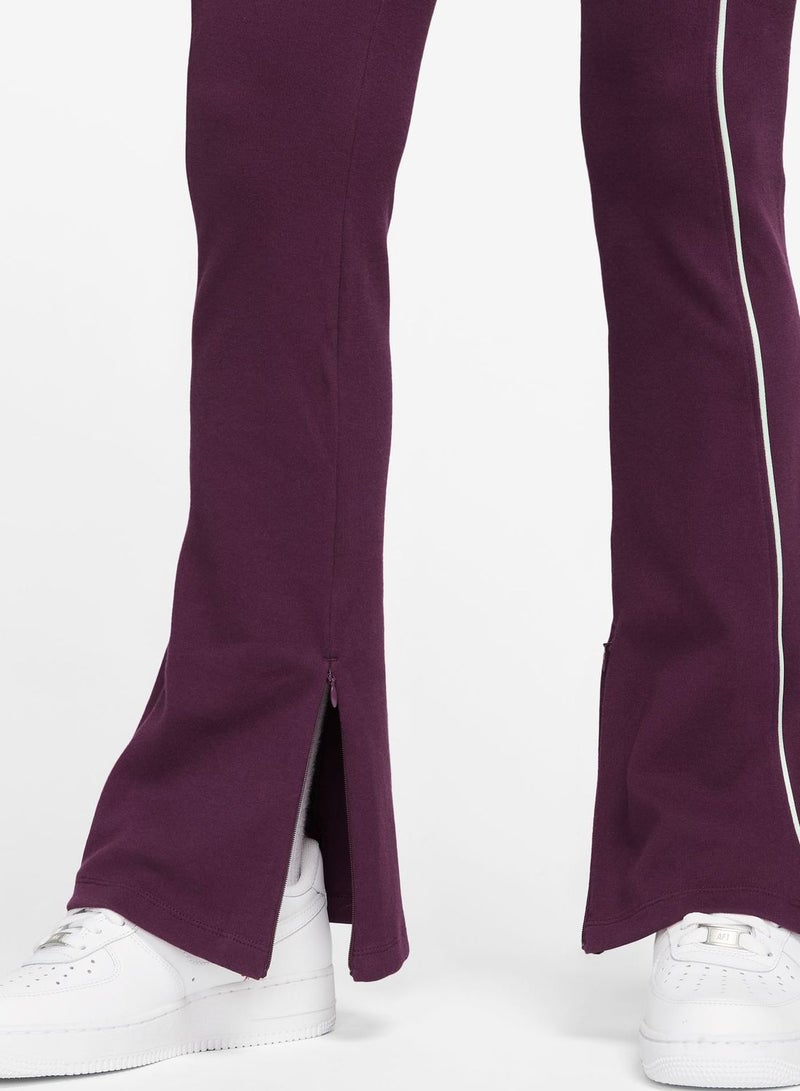 نايكي بنطال عالي الخصر مزين بشقعند الحواف - Image 4