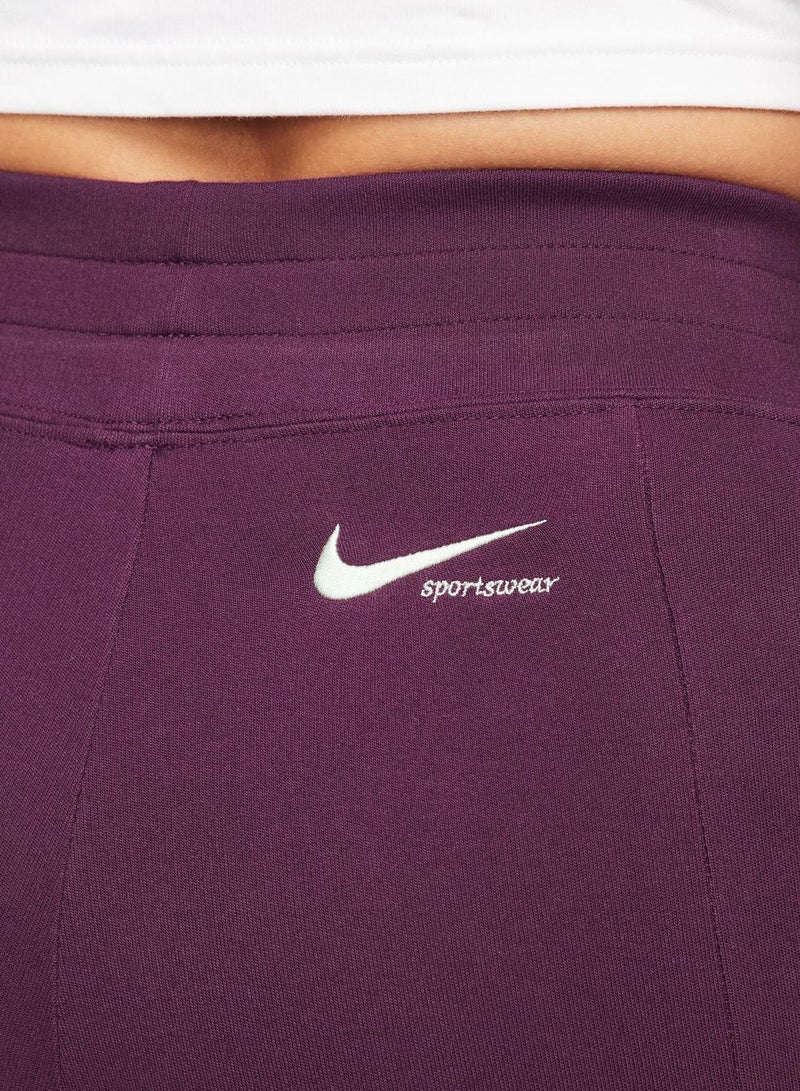 نايكي بنطال عالي الخصر مزين بشقعند الحواف - Image 3