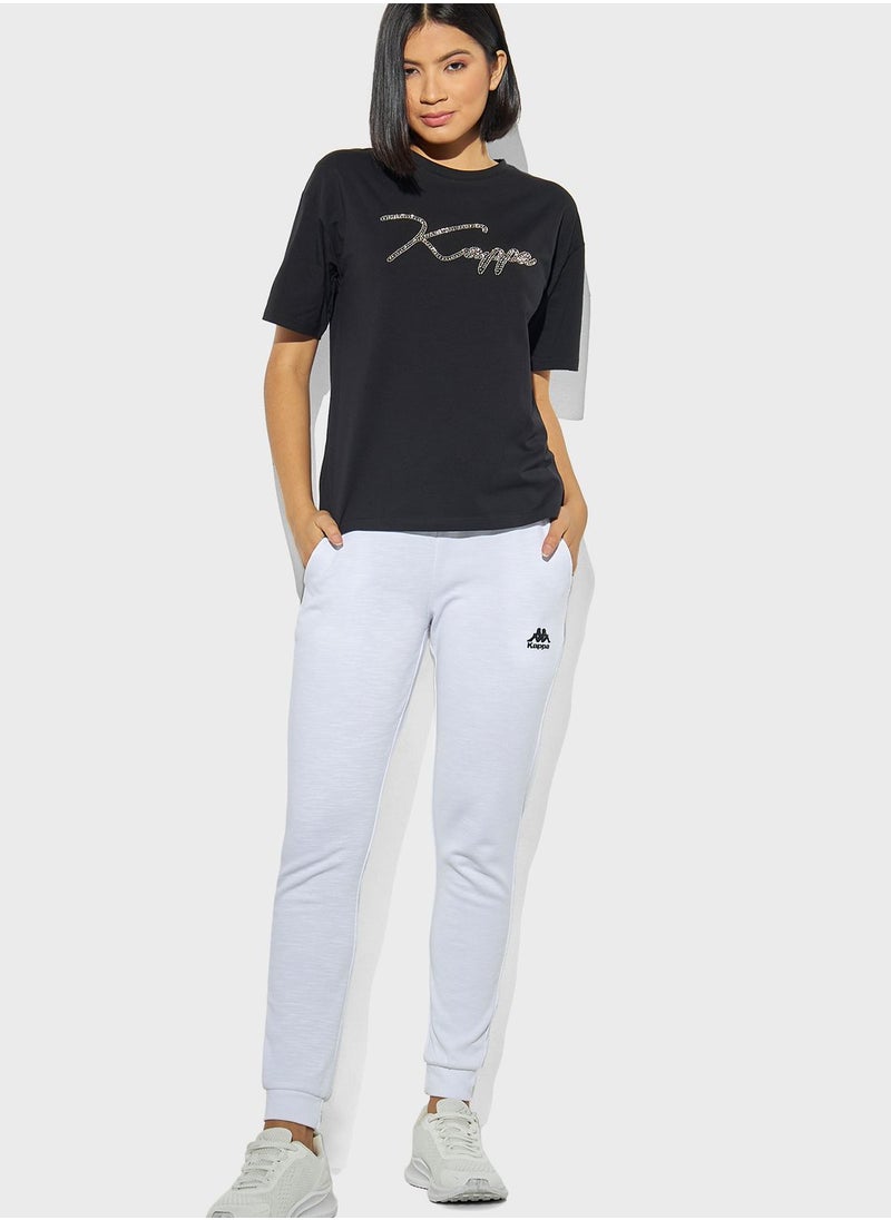 Logo Embroidered Jogger
