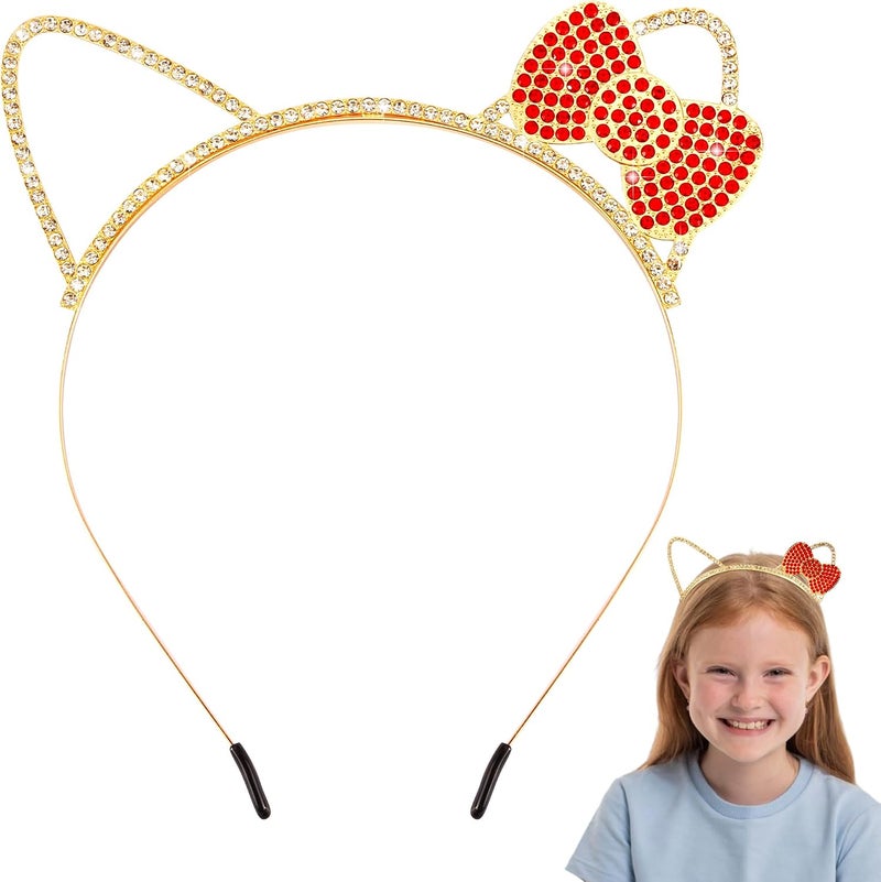 Chanaco Kitty Ears Headbands Cat Party Favors Birthday Decorations - Image 1